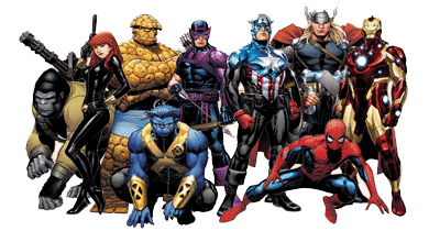 Les Comics Marvel dits en France